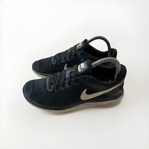 NIKE Flex‎ 2016 Run 830751-001 Black Running Lightweight Womens Size 8.5